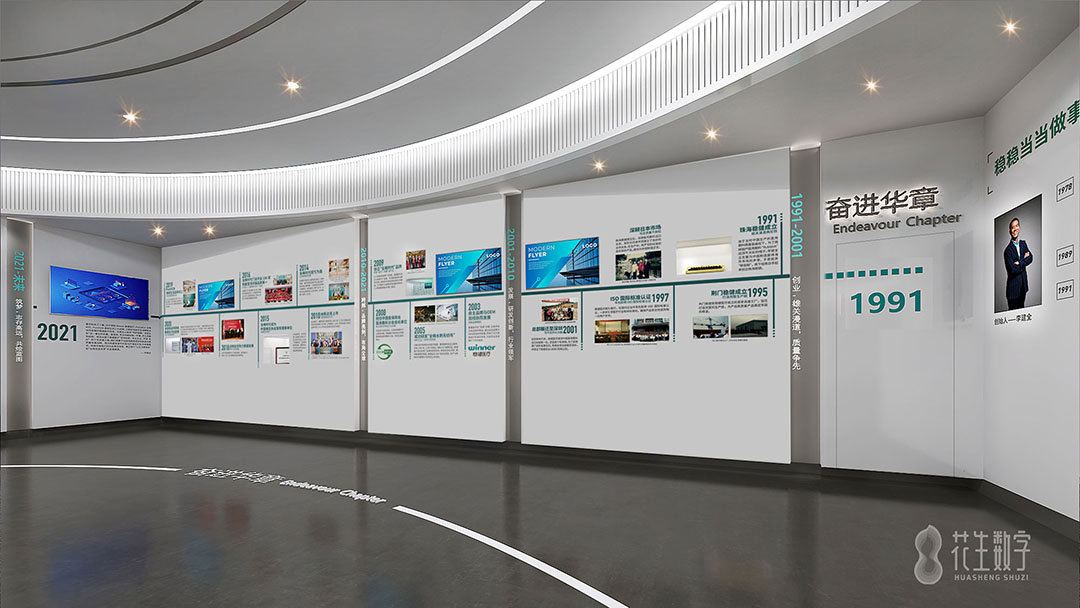 稳健医疗展厅——智慧医疗展厅设计 | 花生数字